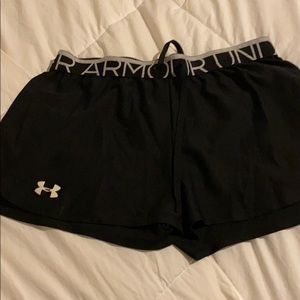 Black under armour shorts